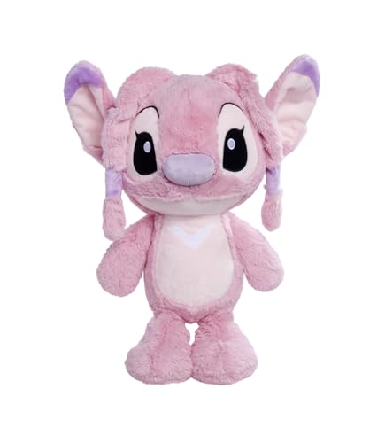 Disney Angel 25 cm Plüschtier im Flopsie-Stil, niedliches Plüschtier, pastellrosa, geeignet für Kinder und Erwachsene, und Leckerli, offiziell lizenziert von Disney Disney Angel 25 cm Plüschtier im Flopsie-Stil, niedliches Plüschtier, pastellrosa, geeignet für Kinder und Erwachsene, und Leckerli, offiziell lizenziert von Disney von Simba