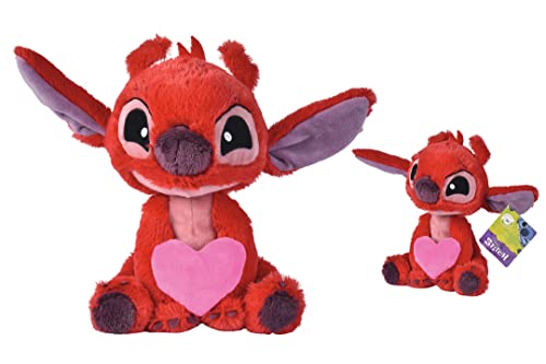 Disney - Lilo & Stitch - Leroy mit Herz 25cm, Kuschelig, Plüsch, ab 0 Jahren Disney - Lilo & Stitch - Leroy mit Herz 25cm, Kuschelig, Plüsch, ab 0 Jahren von Simba