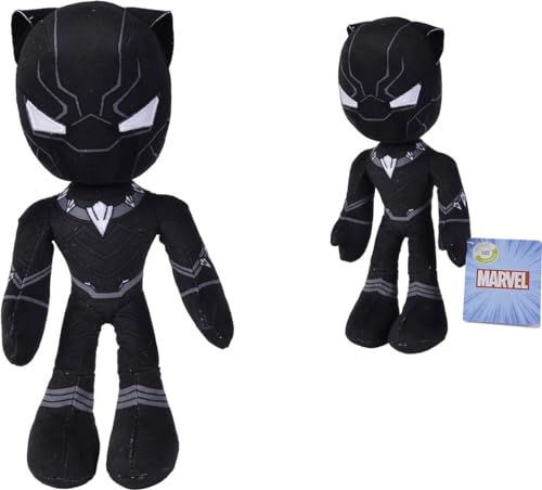 Disney Marvel - Black Panther, 25cm, Plüsch, ab 0 Jahren von Simba