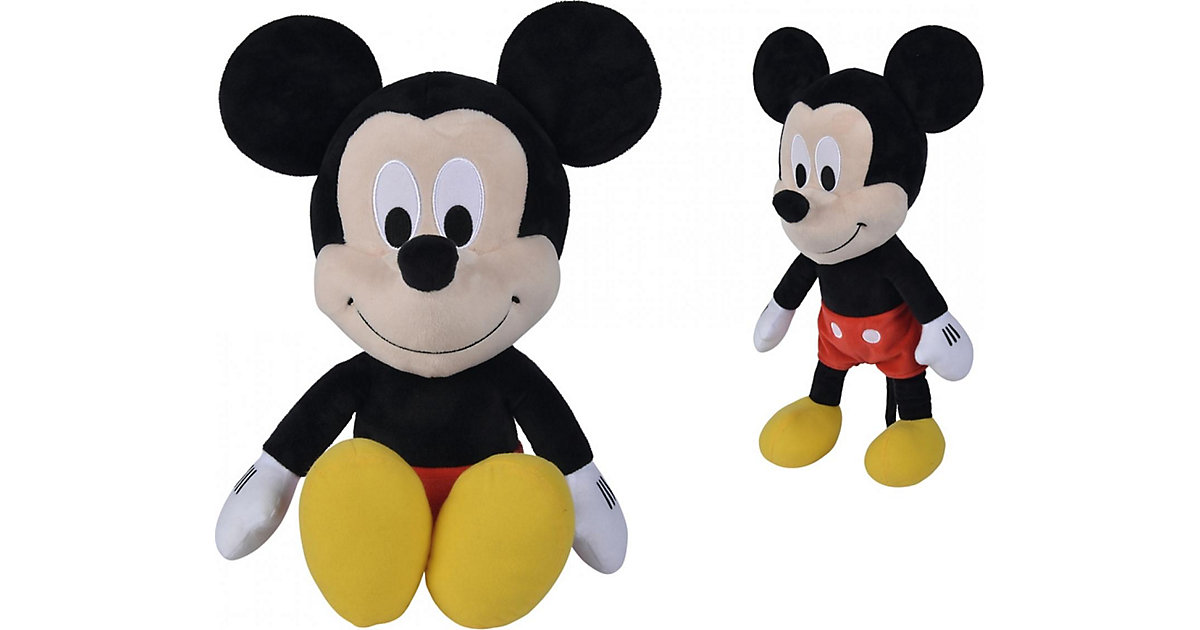 Disney Mickey Mouse Happy Friends - Mickey, 48 cm mehrfarbig Disney Mickey Mouse Happy Friends - Mickey, 48 cm mehrfarbig von Simba