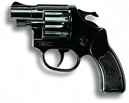 Edison E0125/22 - Cobra Polizei, 8-Schuß Pistole 11.5 cm, Box von Bauer Spielwaren