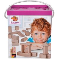 Eichhorn 100050141 - Holzbausteine natur 50-teilig von Simba Toys