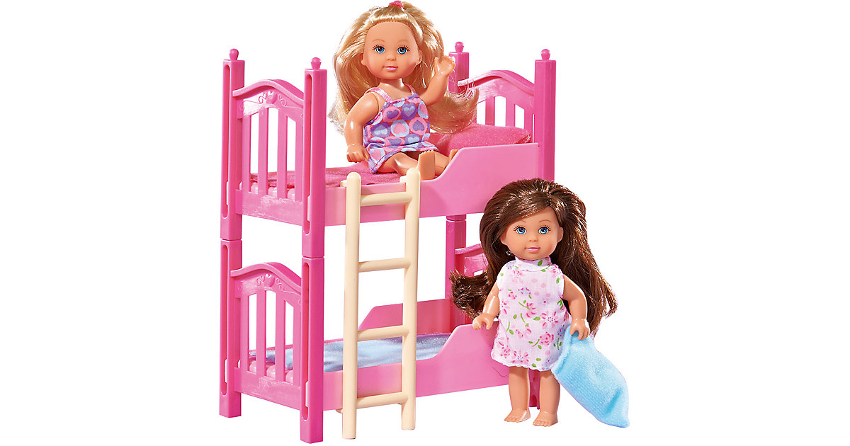 Evi LOVE Doppelstockbett, 2 Puppen Evi LOVE Doppelstockbett, 2 Puppen von Simba