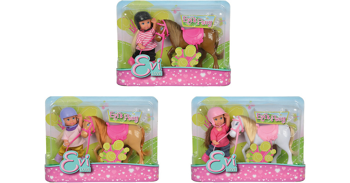 Evi LOVE Evi's Pony, 3-sort. Evi LOVE Evi's Pony, 3-sort. von Simba