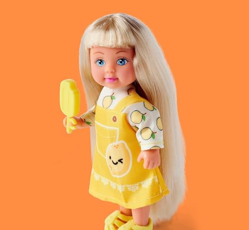 Simba 105733562 - Evi Love Fruity Ice, Puppe im süßen Kleid mit farblich passenden Fruchteis, 3-Fach Sortiert, es wird nur ein Artikel geliefert, Minipuppe 12cm, ab 3 Jahren Simba 105733562 - Evi Love Fruity Ice, Puppe im süßen Kleid mit farblich passenden Fruchteis, 3-Fach Sortiert, es wird nur ein Artikel geliefert, Minipuppe 12cm, ab 3 Jahren von Simba