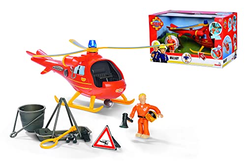 Simba 7/109252510038 109252510 Hubschrauber, Rot/Ausflug, einfarbig (Getaway Solids) von Simba