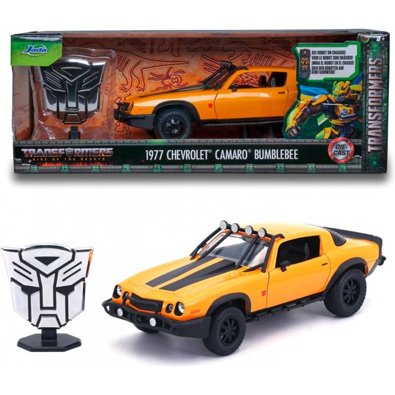 Jada Toys - Transformers Bumblebee 1977 Chevrolet Camaro in scala 1:24 Jada Toys - Transformers Bumblebee 1977 Chevrolet Camaro in scala 1:24 von Simba