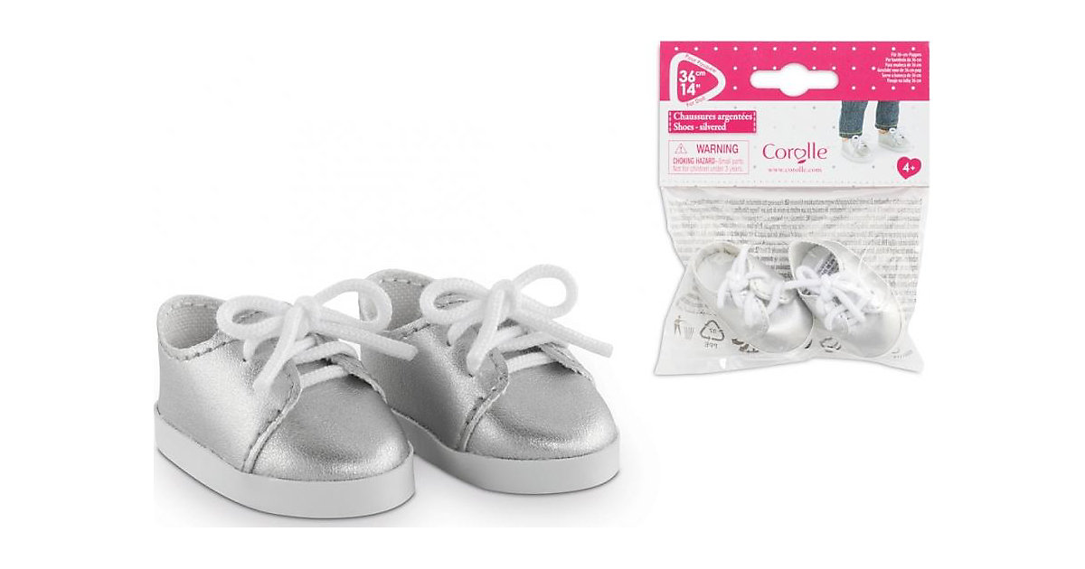 Ma Corolle Puppenschuhe silber (Puppen 36 cm)  Kinder von Simba
