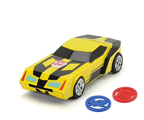 Dickie Toys 203114003 - Mini-Con Deployer Bumblebee, Transformers Fahrzeug, 20 cm von Smoby