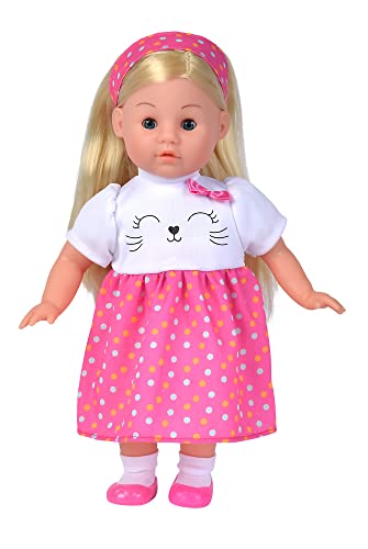 My Love singende Puppe, 2-fach sortiert, es wird nur ein Artikel geliefert, Weichstehpuppe in süßem Kleid, singt "Alle meine Entchen", 15 Sekunden, 32cm, ab 2 Jahre My Love singende Puppe, 2-fach sortiert, es wird nur ein Artikel geliefert, Weichstehpuppe in süßem Kleid, singt "Alle meine Entchen", 15 Sekunden, 32cm, ab 2 Jahre von Simba