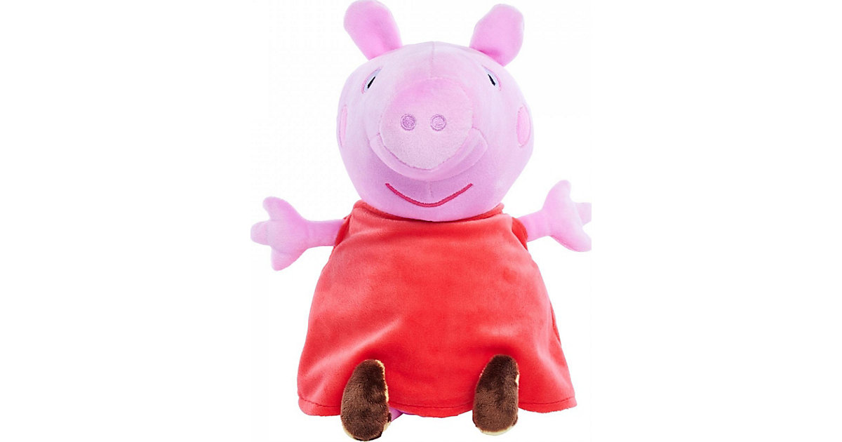 Peppa Pig Plüschfigur Peppa mit Sound, 22 cm weiß/beige Peppa Pig Plüschfigur Peppa mit Sound, 22 cm weiß/beige von Simba