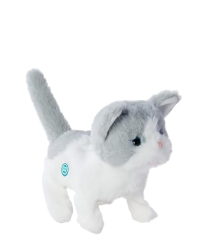 PetZoo Kitty, Spielzeug Haustier, mit Sound, läuft und wackelt mit dem Schwanz, Try me, 19cm, ab 3 Jahre PetZoo Kitty, Spielzeug Haustier, mit Sound, läuft und wackelt mit dem Schwanz, Try me, 19cm, ab 3 Jahre von Simba