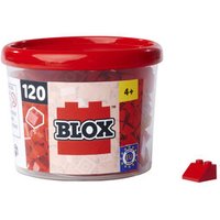 SIMBA 104114555 Blox 120 Dachsteine rot von Simba