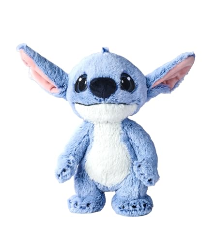 Disney Live Action Stitch, 6315870511 Simba - Kuschelweiche 25 cm große Plüschfigur, Originalgetreu, Stehend, Für Babys und Kinder ab 0 Monaten von Simba