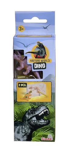 SIMBA Dino Ausgrabungsset, 12-Fach Sortiert, es Wird nur EIN Artikel geliefert, Skelett zum Aussgraben, mit Werkzeug und Dinosaurierfigur, 6-7cm, ab 3 Jahren von Simba