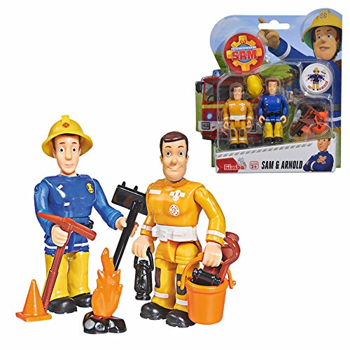 Feuerwehrmann Sam Sam & Arnold | Spiel-Figuren Set Simba Toys von Fireman Sam