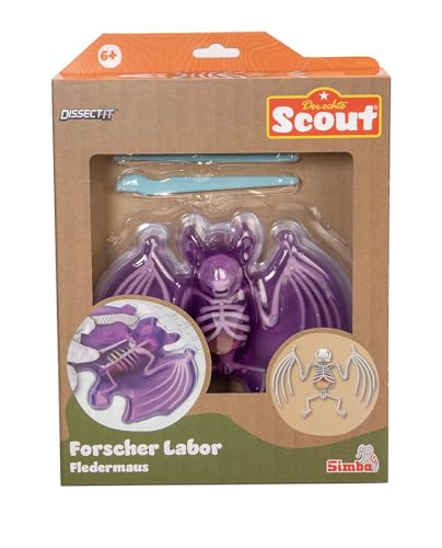 Scout Dissect-It Fledermaus, zum Sezieren, 14cm, Skelett und Organe zum Zusammenbauen, Nachfüllset, Werkzeuge, ab 5 Jahren Scout Dissect-It Fledermaus, zum Sezieren, 14cm, Skelett und Organe zum Zusammenbauen, Nachfüllset, Werkzeuge, ab 5 Jahren von Simba
