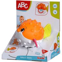 Simba 104010003 - ABC bunter Tastfisch, Fisch von Simba Toys