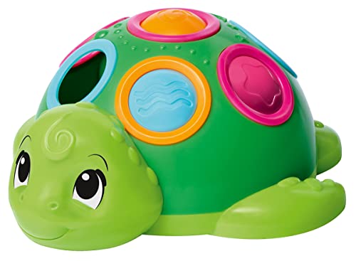 Simba 104010188 - ABC Slide and Match Schildkröte, Steckspielzeug, Babyspielzeug, Sortierspielzeug, 3 bunte Slider zum Schieben, Ploppen und Sortieren, 7cm, ab 10 Monaten Simba 104010188 - ABC Slide and Match Schildkröte, Steckspielzeug, Babyspielzeug, Sortierspielzeug, 3 bunte Slider zum Schieben, Ploppen und Sortieren, 7cm, ab 10 Monaten von Simba