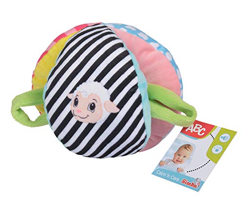 Simba 104010195 - ABC Baby Greifball, mit verschiedenen Mustern, 16cm, ab den ersten Lebensmonaten geeignet Simba 104010195 - ABC Baby Greifball, mit verschiedenen Mustern, 16cm, ab den ersten Lebensmonaten geeignet von Simba