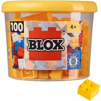 Simba 104114110 - Blox, 100 gelbe Bausteine von Simba Toys