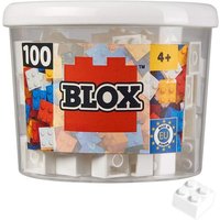 Simba 104114113 - Blox, 100 weiße Bausteine von Simba Toys