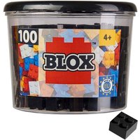 Simba 104114114 - Blox, 100 schwarze Bausteine von Simba Toys