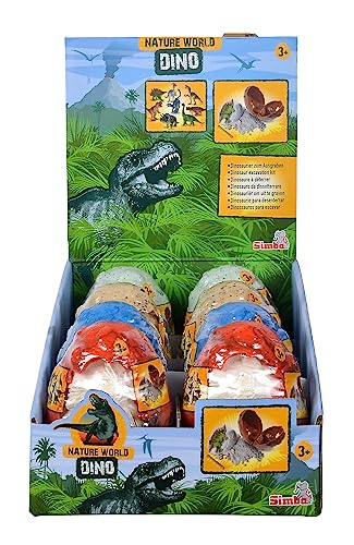 Dino Ausgrabungsset im Ei, 8-fach sortiert, es wird nur ein Artikel geliefert, Dinosaurier zum Ausgraben, 8cm, mit Werkzeug, ab 3 Jahren, Braun Dino Ausgrabungsset im Ei, 8-fach sortiert, es wird nur ein Artikel geliefert, Dinosaurier zum Ausgraben, 8cm, mit Werkzeug, ab 3 Jahren, Braun von Simba