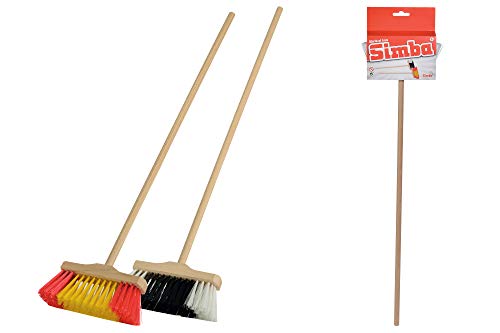 Simba 104765250 - Kinder Stielbesen, 68cm, Besen, Kehrbesen, Buchenholz, Kinderspielzeug, Haushalt, ab 3 Jahren Simba 104765250 - Kinder Stielbesen, 68cm, Besen, Kehrbesen, Buchenholz, Kinderspielzeug, Haushalt, ab 3 Jahren von Simba