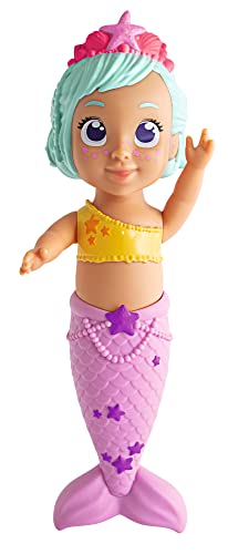 Simba 105030007 - New Born Baby Meerjungfrau, badefähige Vollvinylpuppe mit Farbwechselfunktion, leicht zu trocknen, Spielpuppe, Badewannenspielzeug, 30cm, ab 2 Jahre von Simba