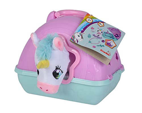 Simba 105542140 - Doktorkoffer mit Plüsch Einhorn, 20cm, Koffer 23x20cm zum Aufklappen, ab 3 Jahre, Rosa Simba 105542140 - Doktorkoffer mit Plüsch Einhorn, 20cm, Koffer 23x20cm zum Aufklappen, ab 3 Jahre, Rosa von Simba