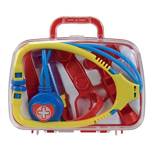 Simba 105545260 - Doktorkoffer, 2-fach sortiert, es wird nur ein Artikel geliefert, Arztkoffer, 5 Teile, 18x16cm, ab 3 Jahre Simba 105545260 - Doktorkoffer, 2-fach sortiert, es wird nur ein Artikel geliefert, Arztkoffer, 5 Teile, 18x16cm, ab 3 Jahre von Simba