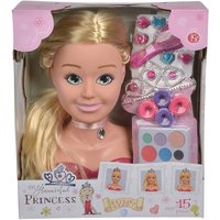 Simba 105560177 - Steffi Love, Girls Prinzessin Schmink-& Frisierkopf von Simba Toys GmbH & Co. KG