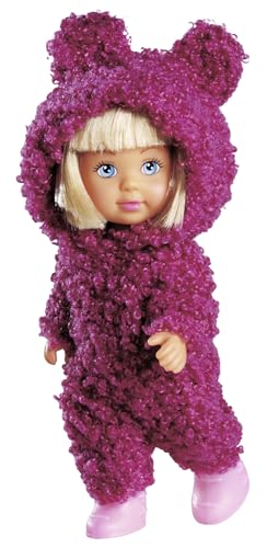 Evi Love Cute Teddy, Spielpuppe in süßem Teddy Onesie, 12cm, ab 3 Jahren Evi Love Cute Teddy, Spielpuppe in süßem Teddy Onesie, 12cm, ab 3 Jahren von Simba