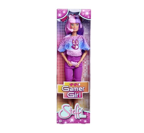 Steffi Love Gamer Girl, Spielpuppe in coolem Gaming-Outfit mit Kopfhörern und Game Controller, 29cm, ab 3 Jahren Steffi Love Gamer Girl, Spielpuppe in coolem Gaming-Outfit mit Kopfhörern und Game Controller, 29cm, ab 3 Jahren von Simba