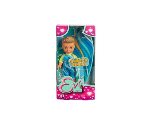 Evi Love Timmy Surfer, Spielpuppe trägt EIN Cooles Surfoutfit inkl. Surfbrett, 12cm, ab 3 Jahren Evi Love Timmy Surfer, Spielpuppe trägt EIN Cooles Surfoutfit inkl. Surfbrett, 12cm, ab 3 Jahren von Simba