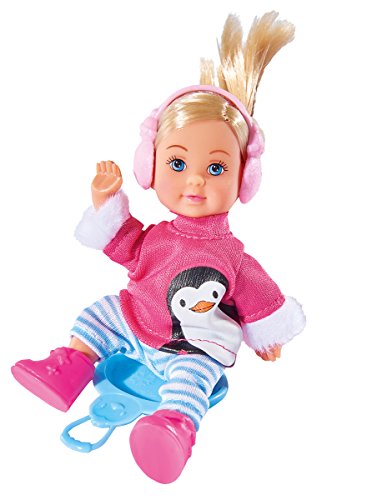 Simba 105737109 - Evi Love Puppe im Winteroutfit mit Zubehör von Simba