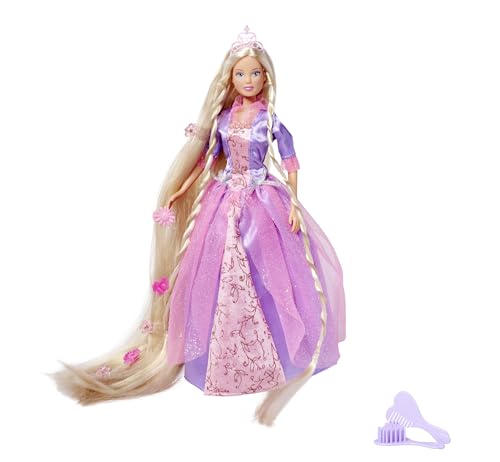 Simba 105738831 - Steffi Love Rapunzel, Steffi als Märchenprinzessin, mit sehr langen Haaren, mit Haarclips, Bürste und Kamm, Ankleidepuppe, 29cm, für Kinder ab 3 Jahren Simba 105738831 - Steffi Love Rapunzel, Steffi als Märchenprinzessin, mit sehr langen Haaren, mit Haarclips, Bürste und Kamm, Ankleidepuppe, 29cm, für Kinder ab 3 Jahren von Simba