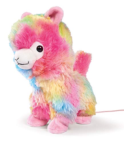 Simba 105893022 - ChiChi Love Fantasy Lama, kabelgesteuerte, mit Sound, läuft und bewegt sich, 20cm, ab 3 Jahre von Simba