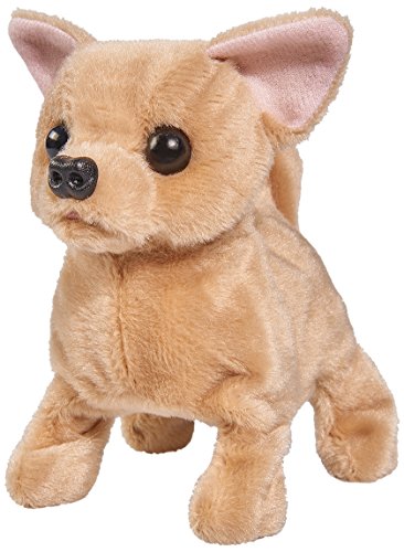 Simba 105893236 - ChiChi Love Baby Puppy, für Kinder ab 5 Jahren, weicher Spielzeughund, 15 cm groß, der läuft, bellt und mit dem Schwanz wackelt von Simba