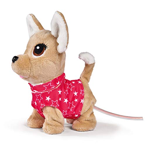 Simba 105893447 - Chichi Love Twinkle, Chihuahua mit leuchtender Kabelsteuerung, kann Laufen, bellen und mit dem Schwanz wedeln, 20cm, ab 3 Jahre Simba 105893447 - Chichi Love Twinkle, Chihuahua mit leuchtender Kabelsteuerung, kann Laufen, bellen und mit dem Schwanz wedeln, 20cm, ab 3 Jahre von Simba