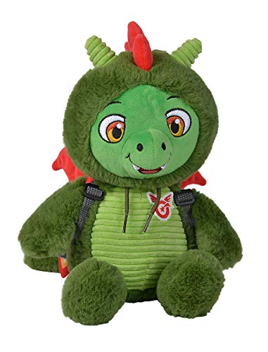 Wunschonaut Rico-Der Drache/Plüsch/nimmt geheime Wünsche an/Aufnahme-und Wiedergabefunktion / 30cm / 3Jahre+ von Simba