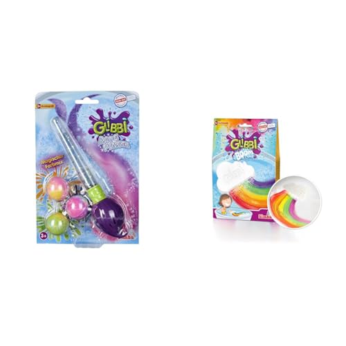 Simba 105953570 - Glibbi Badepinsel, Pinsel mit DREI Badebomben, färbt das Wasser bunt, magischer Zauberstab, ab 3 Jahren & 105953451 - Glibbi Boom Regenbogenbombe, Badewannenspielzeug ab 3 Jahren Simba 105953570 - Glibbi Badepinsel, Pinsel mit DREI Badebomben, färbt das Wasser bunt, magischer Zauberstab, ab 3 Jahren & 105953451 - Glibbi Boom Regenbogenbombe, Badewannenspielzeug ab 3 Jahren von Simba