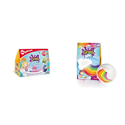 Simba 105953611 - Glibbi Blubber Mega Pack, 20 Bunte Badebomben, XXL Packung, Badewannenspielzeug & 105953451 - Glibbi Boom Regenbogenbombe, Badewannenspielzeug für Kinder ab 3 Jahren Simba 105953611 - Glibbi Blubber Mega Pack, 20 Bunte Badebomben, XXL Packung, Badewannenspielzeug & 105953451 - Glibbi Boom Regenbogenbombe, Badewannenspielzeug für Kinder ab 3 Jahren von Simba
