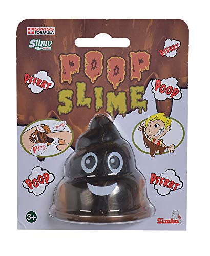 Simba 105956015 - Puuupsi Poop Becher, 80 Gramm, Slime, Schleim, Emoji, ab 3 Jahren von Simba