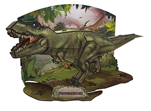 Simba 106136568 - 3D-Puzzle T-Rex, grün von Simba