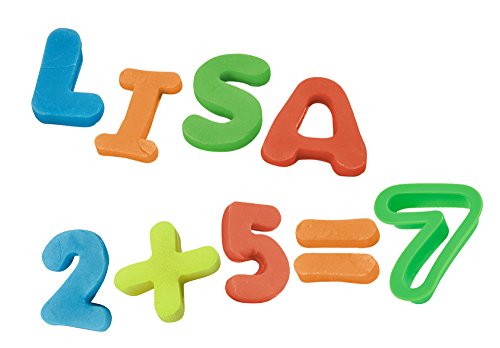 Simba 106325377 - Art und Fun Knetset, ABC und Zahlen, mehrfarbig von Simba
