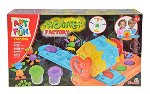 Simba 106329116 - Art und Fun Knetset Monster Factory von Simba