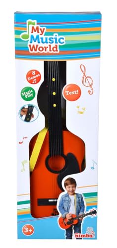Simba 106831420 - My Music World Country Gitarre, 6 Metallsaiten, 8 Demomelodien, Magic-Play, 54cm, ab 3 Jahre Simba 106831420 - My Music World Country Gitarre, 6 Metallsaiten, 8 Demomelodien, Magic-Play, 54cm, ab 3 Jahre von Simba