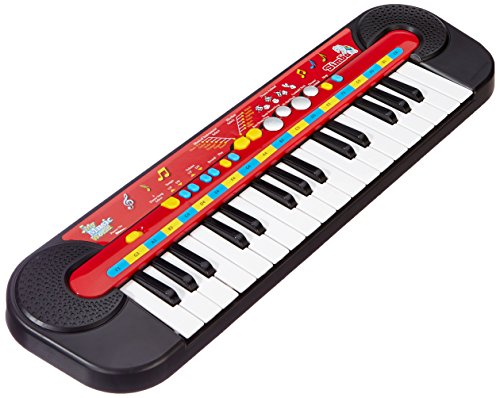 Simba 106833149 - My Music World Keyboard, 32 Tasten, 8 Demos, 6 Rhythmen, 45x13cm, ab 3 Jahre von Simba